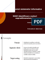 Curs 7 - SIAD Identificare Costuri Supradimensionate