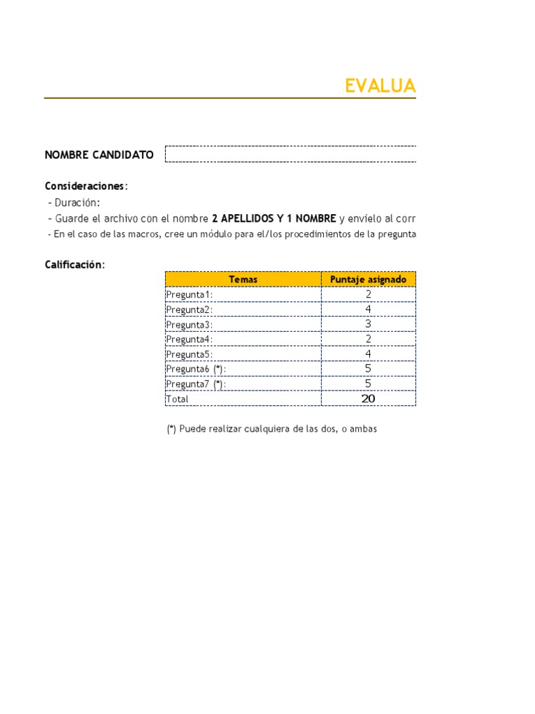 Evaluaci n excel avanzado macros pdf