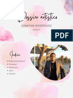 Dossier Jonatan Rodríguez (Jonarte) de Honduras.