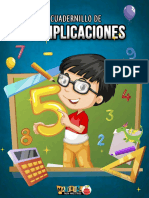 Cuadernillo de multiplicaciones