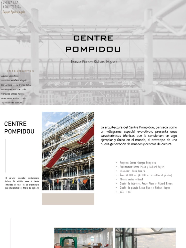 Centre Pompidou | PDF