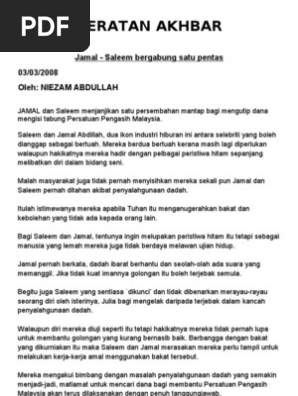 Artikel Keratan Akhbar Pdf