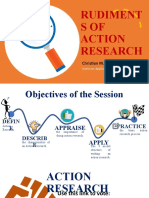Rudiments of Action Research