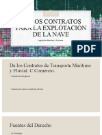 De Los Contratos Marítimos, Semana 3-1