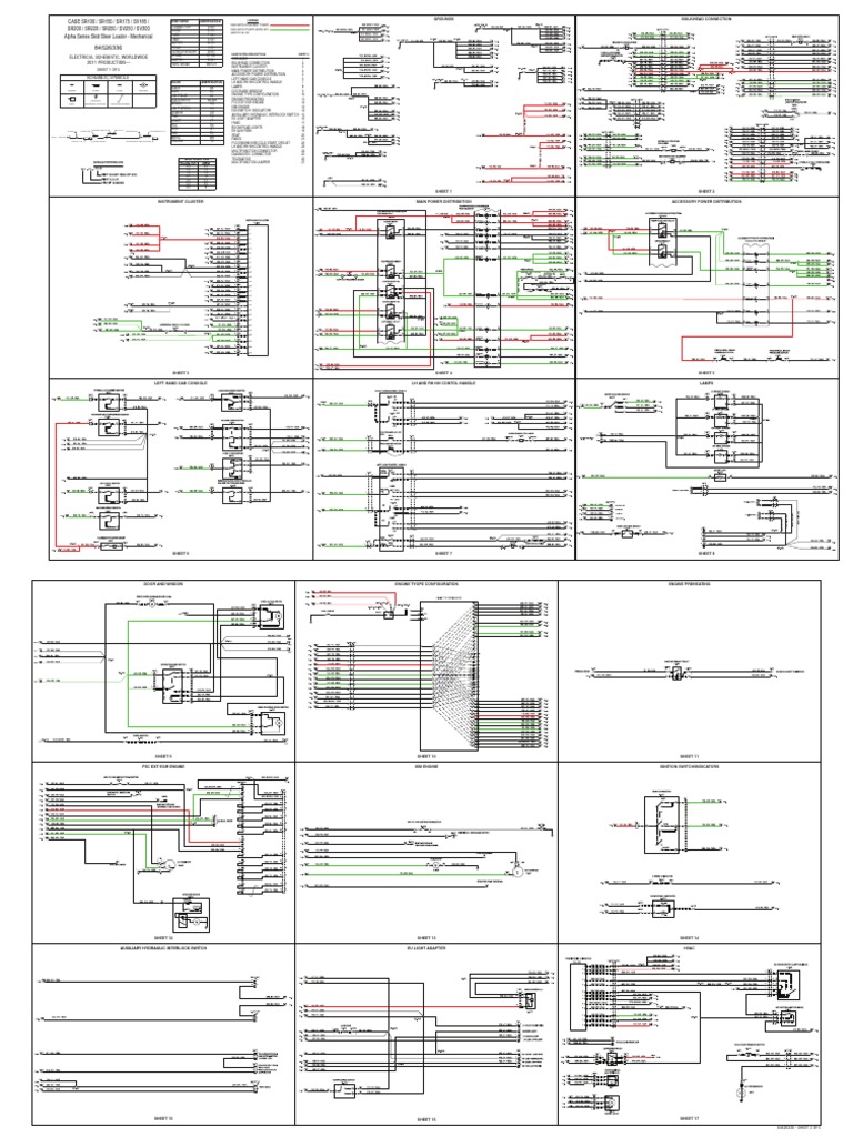 Plano Electrico SR220 Case PDF