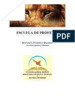 Bienvenidos-Escuela de Profetas-Cursos en Linea Disponibles-Acceso Total
