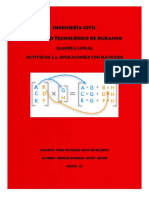 Actividad 2.2 Algebra Lineal