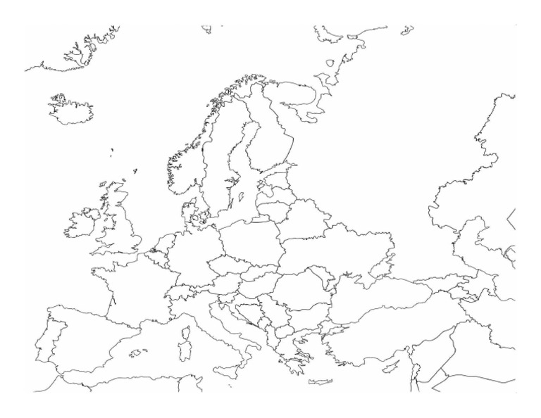 Mapa de Europa | PDF
