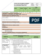 Plan e Aula Ciencias Naturales Grado Octavo