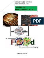 Module 1 Process Food by Salting Curing and Smoking