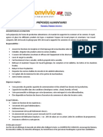 Préposé (E) Alimentaires - 2023