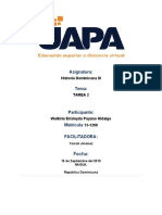 Historia Dominicana 3 Tarea 2