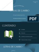 Letras de Cambio: Dere Cho Empresarial