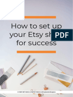 Set Up Your Etsy Shop For Success