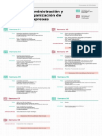 Cronograma de Actividades Administración de Empresas