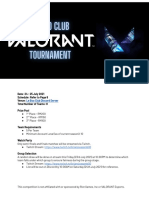 Le Boo Club VALORANT Tournament Details