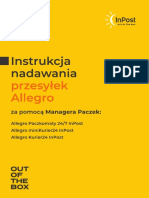 Instrukcja Nadawania Przesylek Allegro