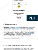 Economía Uteco definiciones conceptos
