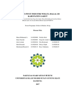 Analisis Swot Industri Wisata Halal Di K