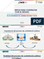 Presentación - en Directo Con OSCE - Impedimentos para Contratar Con El EStado