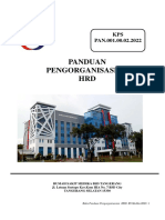 Buku Panduan Pengorganisasian HRD RSMBSD