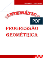 Matemática – Progressão Geométrica