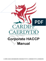 Corporate HACCP Manual
