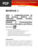 Purposive Com. Module1