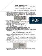 Physics Academy – Electric Potential & Capacitance