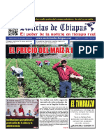 Periódico Noticias de Chiapas, Edición Virtual Miércoles 01 de Febrero de 2023