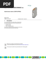 ELR H5-I-xx-24DC/500AC-xx: Hybrid Motor Starter (CONTACTRON)