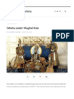 Odisha Under Mughal Rule - History of Odisha