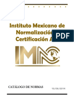Instituto Mexicano de Normalización y Certificación A.C - PDF Referencia 21