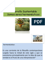 02 Octubre Desarrollo Sustentable-Somos Seres Hermeneuticos