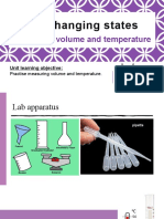 2.3 Changing States - Measuring Volume and Temperature