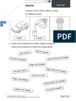 Worksheet 1 - States of Matter