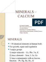 Calcium Mineral in Community Medicine