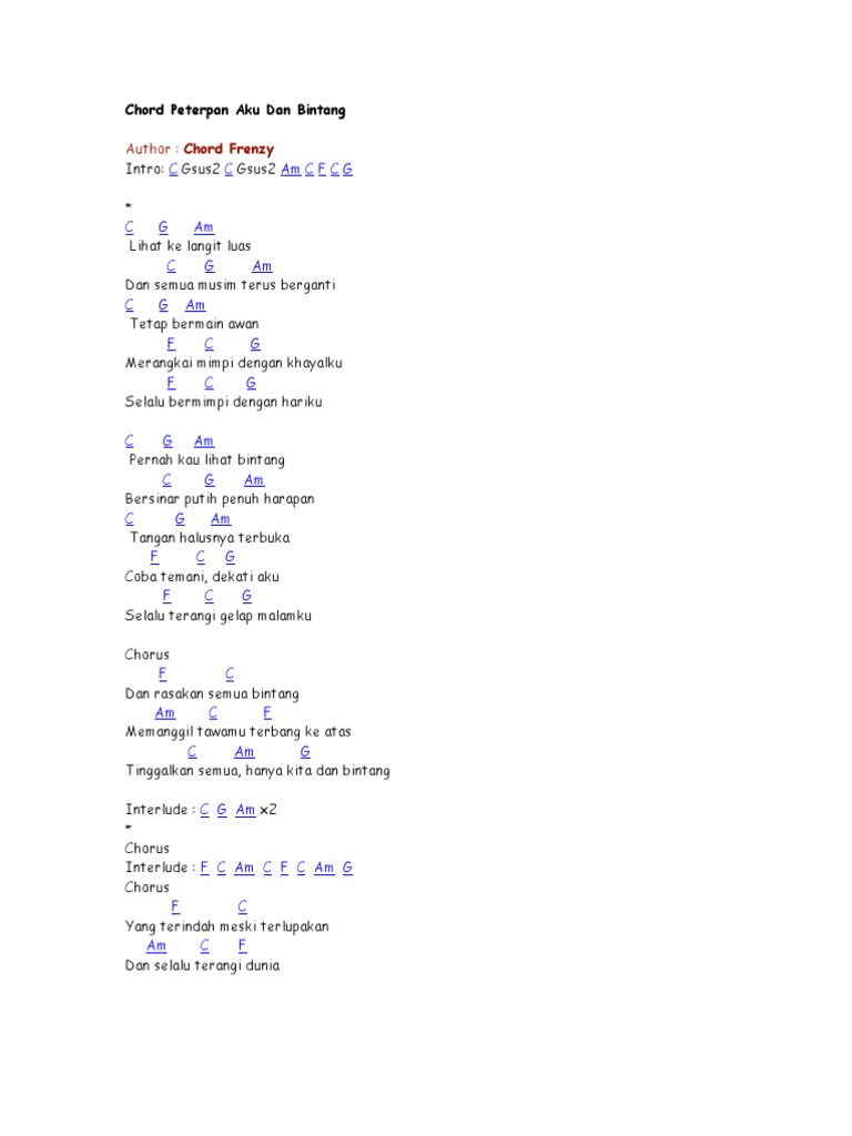 Kumpulan Chord Gitar 2