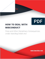How To Deal With Misconduct-Fines and Disciplinary Consequences Under Standing Orders Act
