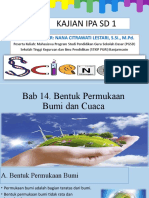 BENTUK PERMUKAAN BUMI DAN CUACA