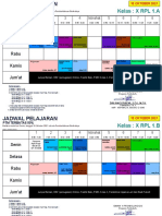 SMKN 1 Prob - Jadwal Pelajaran Kelas