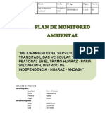 Plan de Monitoreo Ambiental