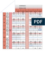 Online Time Table 2022-23 Class 4 Green