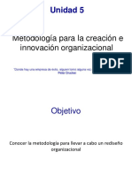 Unidad 5 Metodologia para La Creacion e Innovacion Organizacional