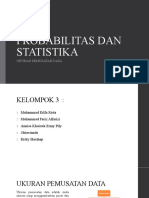 Kel 3 - Ukuran Pemusatan Data