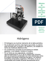 4ºC - Energía - 18 - Ian - Martín - Métodos de Obtención de Hidrógeno para Pilas de Combustible