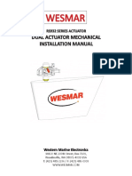 Dual Actuator Mechanical Installation