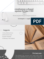 Pemahaman Sebagai Capaian Belajar UbD