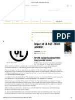 Impact of UL 864 - Ninth Addition - EC Mag