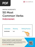 200 Common Indonesian Words List | PDF
